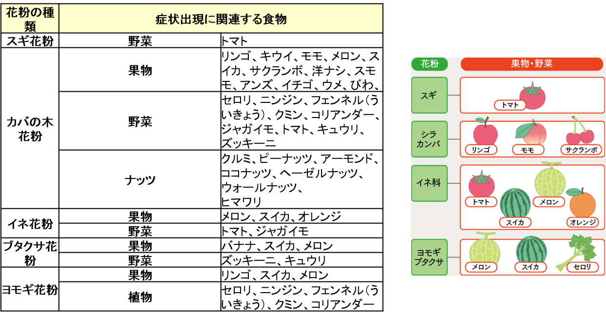 メロン アレルギー 症状